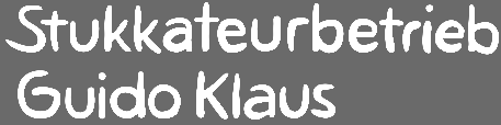 Stukkateur Klaus Logo